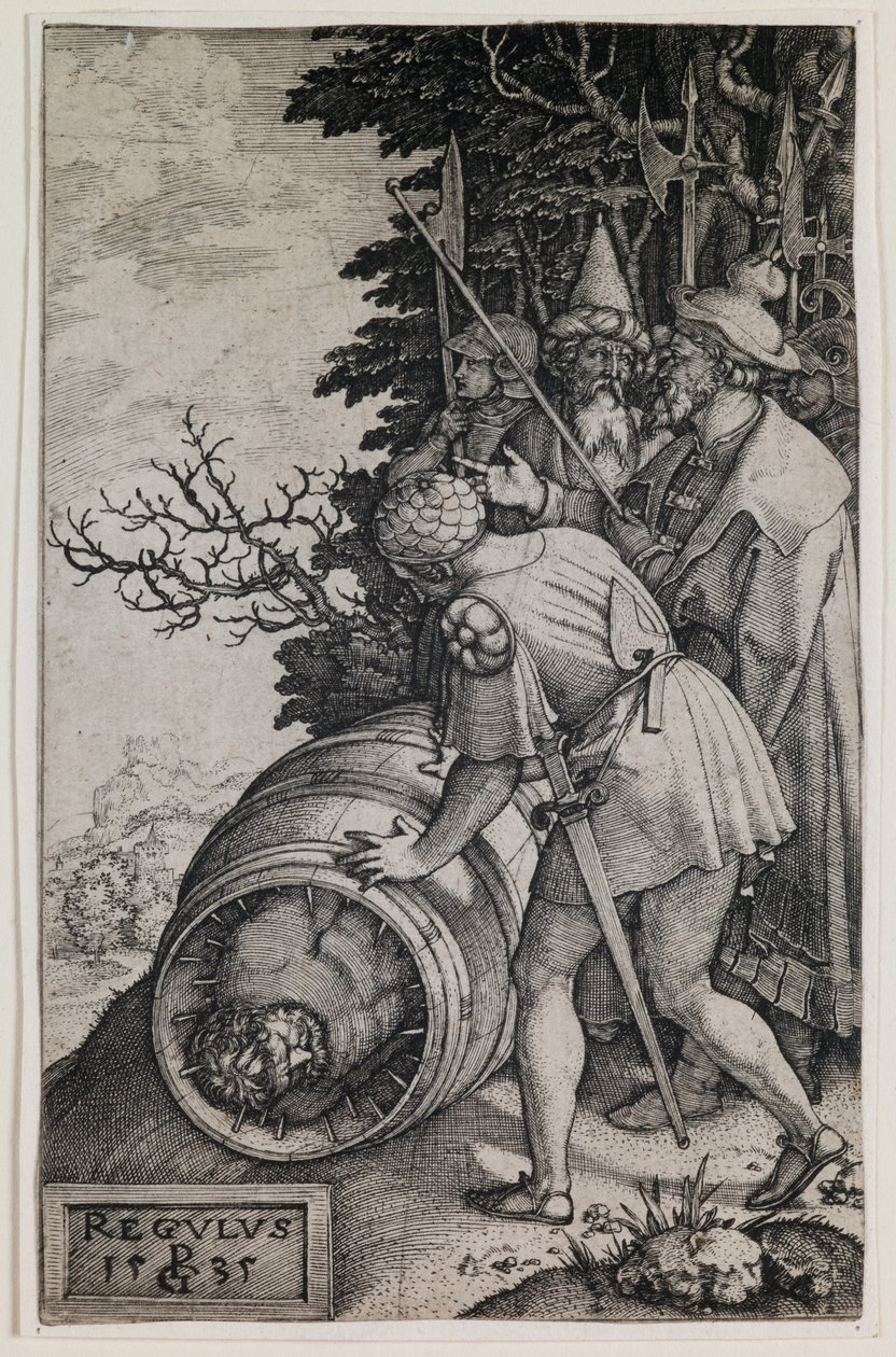 Attilus Regulus af Georg Pencz