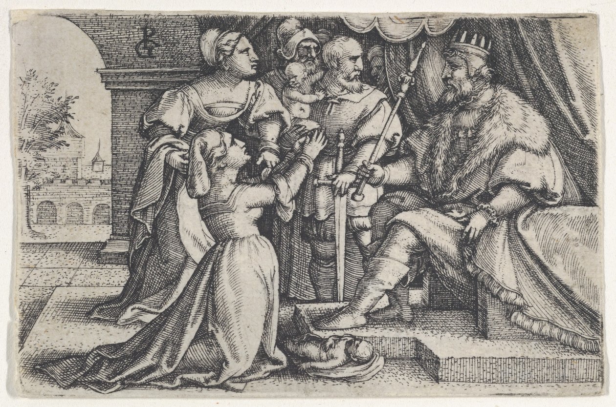 Salomons dom. af Georg Pencz