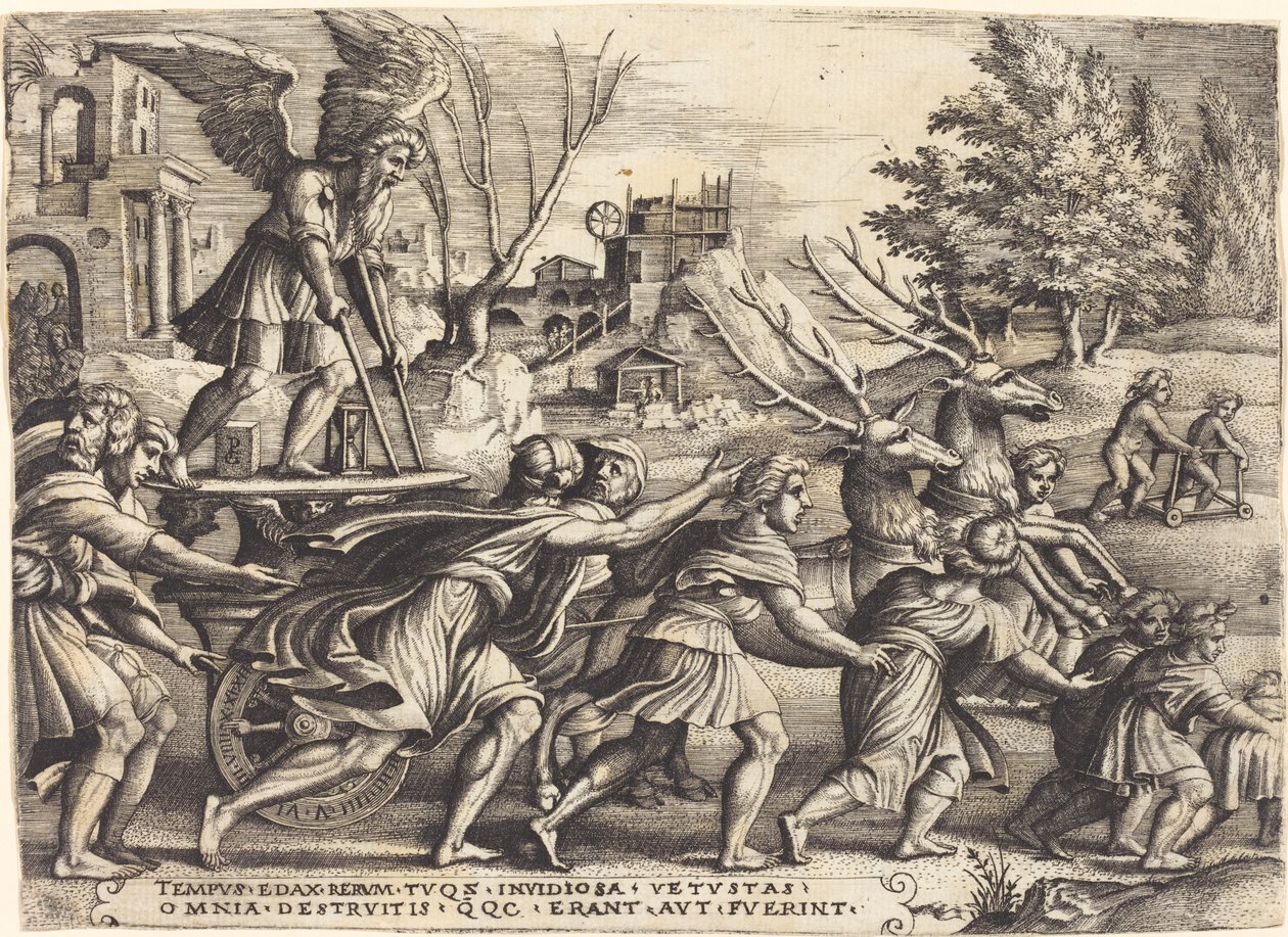 Tidens triumf af Georg Pencz