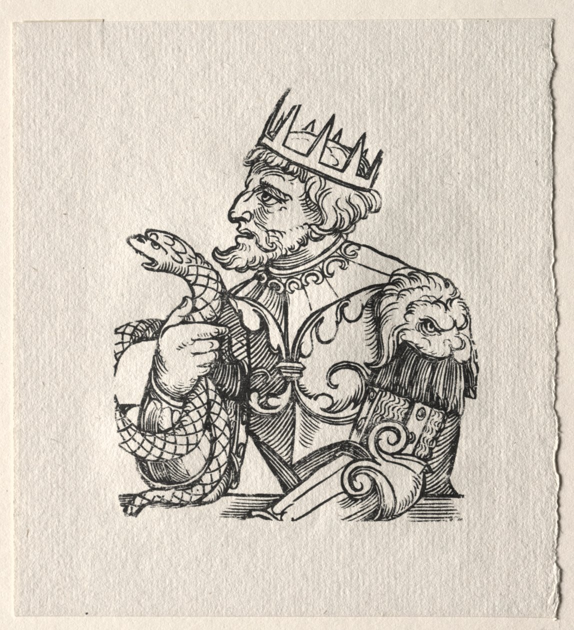 Tyranner i Det Gamle Testamente: Antiokus af Georg Pencz
