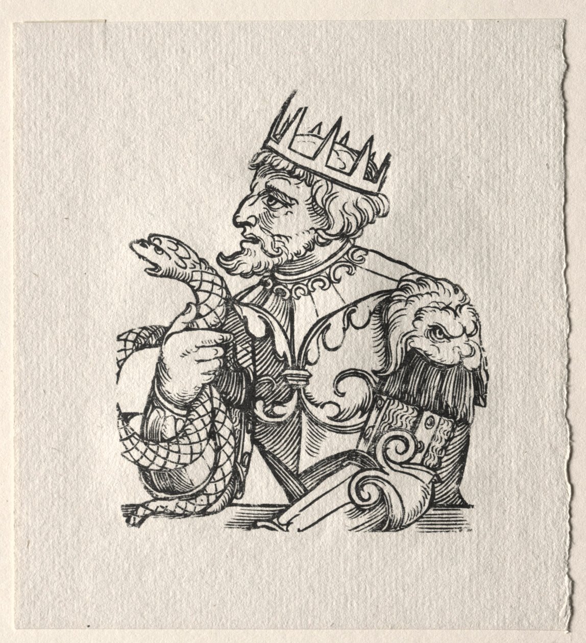 Tyranner i Det Gamle Testamente: Antiokus. af Georg Pencz