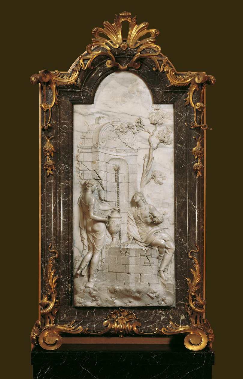 Kristus og den samaritanske kvinde af Georg Raphael Donner
