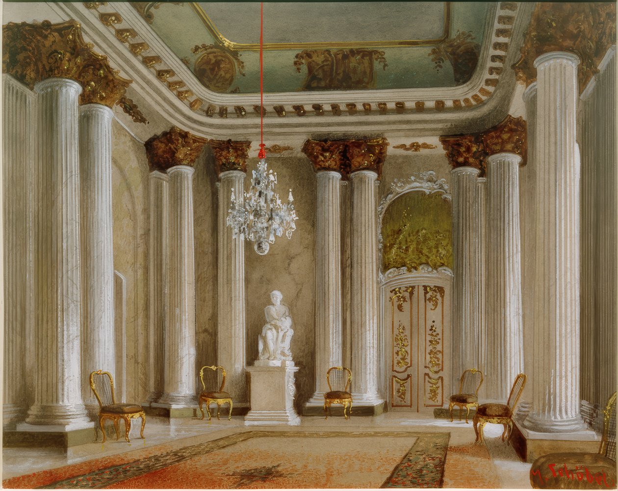 Sanssouci Palace forkammer af Georg Schöbel