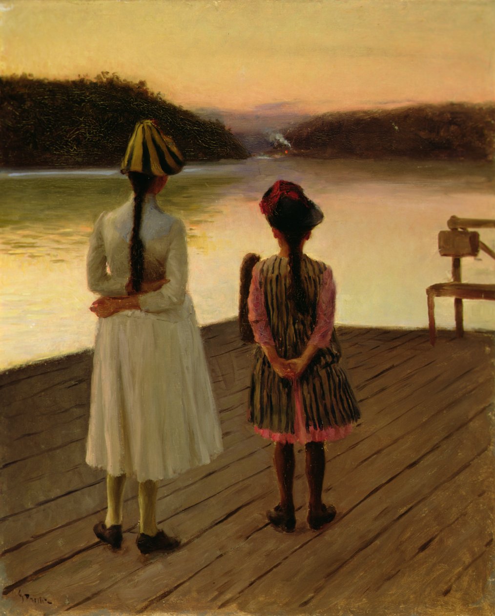 Pabryggan (The Asch Sisters) af Georg Vilhelm Pauli