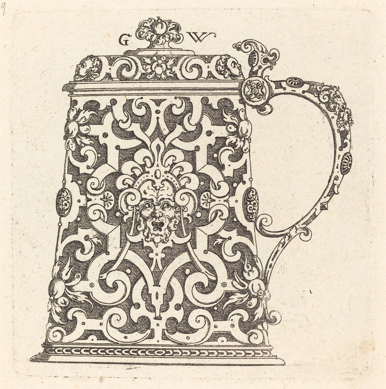 Tankard af Georg Wechter I