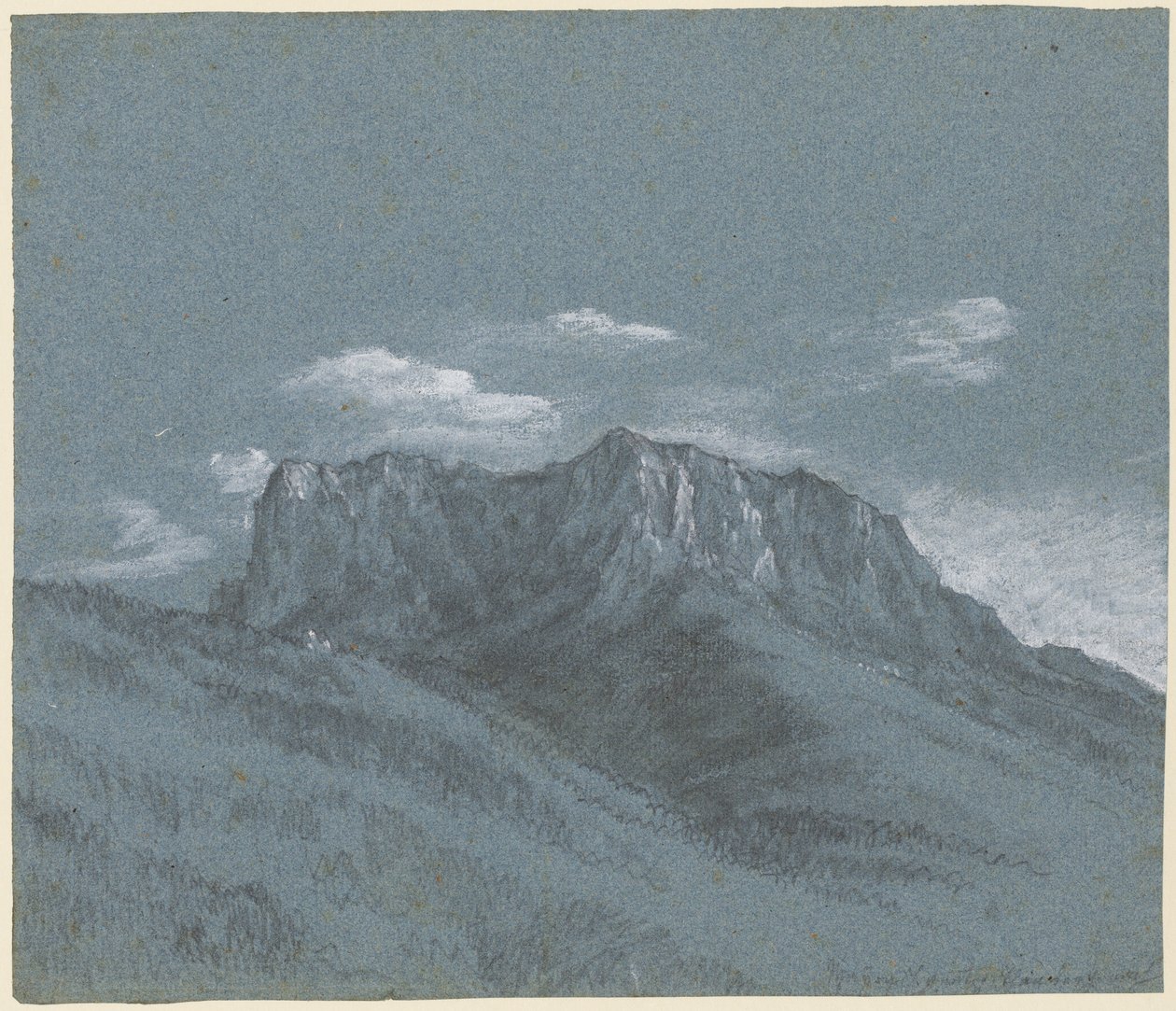 Rauschberg af Georg von Dillis