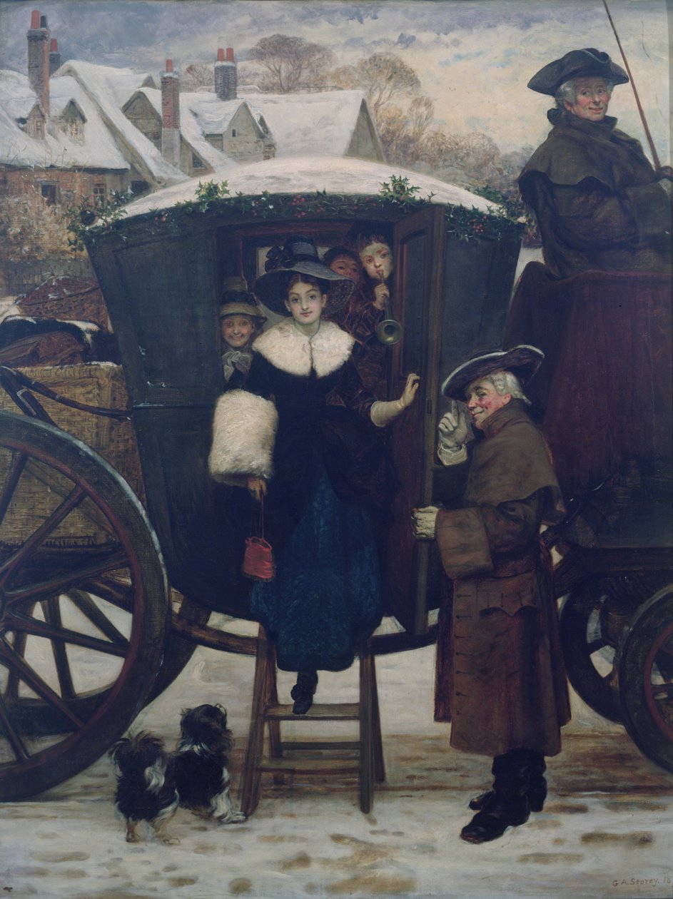 Bedstemors julegæster af George Adolphus Storey