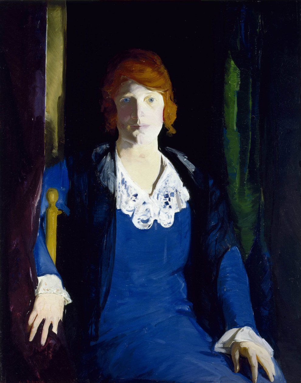 Portræt af Florence Pierce af George Wesley Bellows