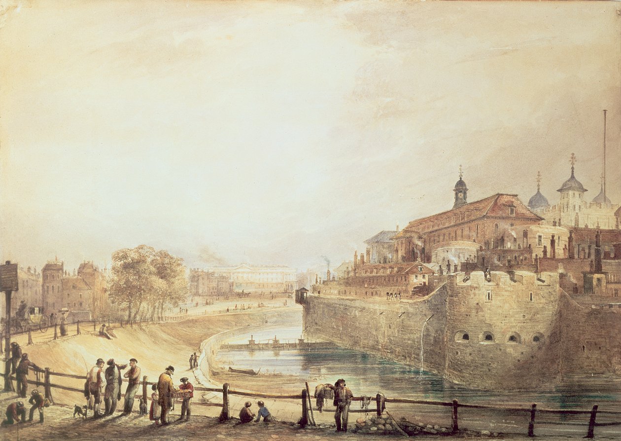 Tower of London, ca. 1840 af George Bryant Campion