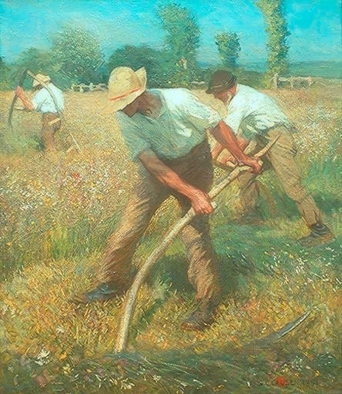 Plæneklipperne af George Clausen