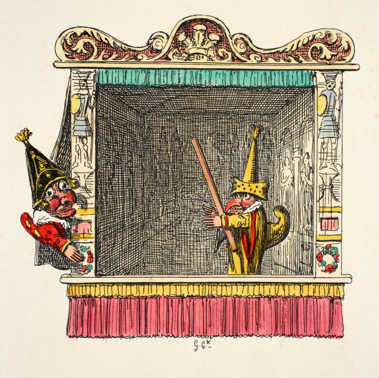 Punch and Scaramouch fra 