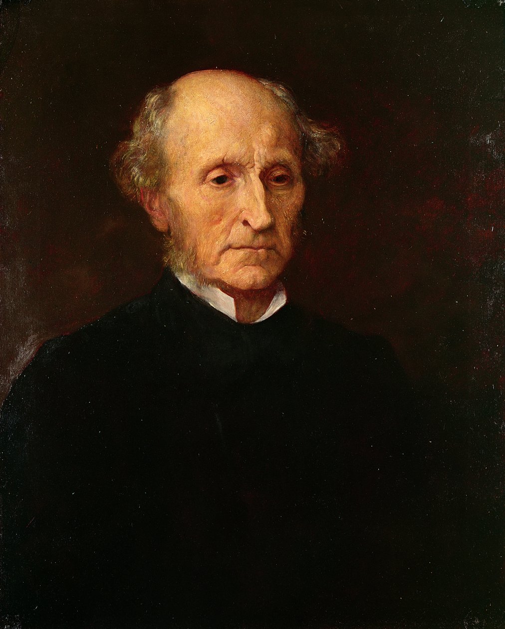 John Stuart Mill, 1873 af George Frederick Watts