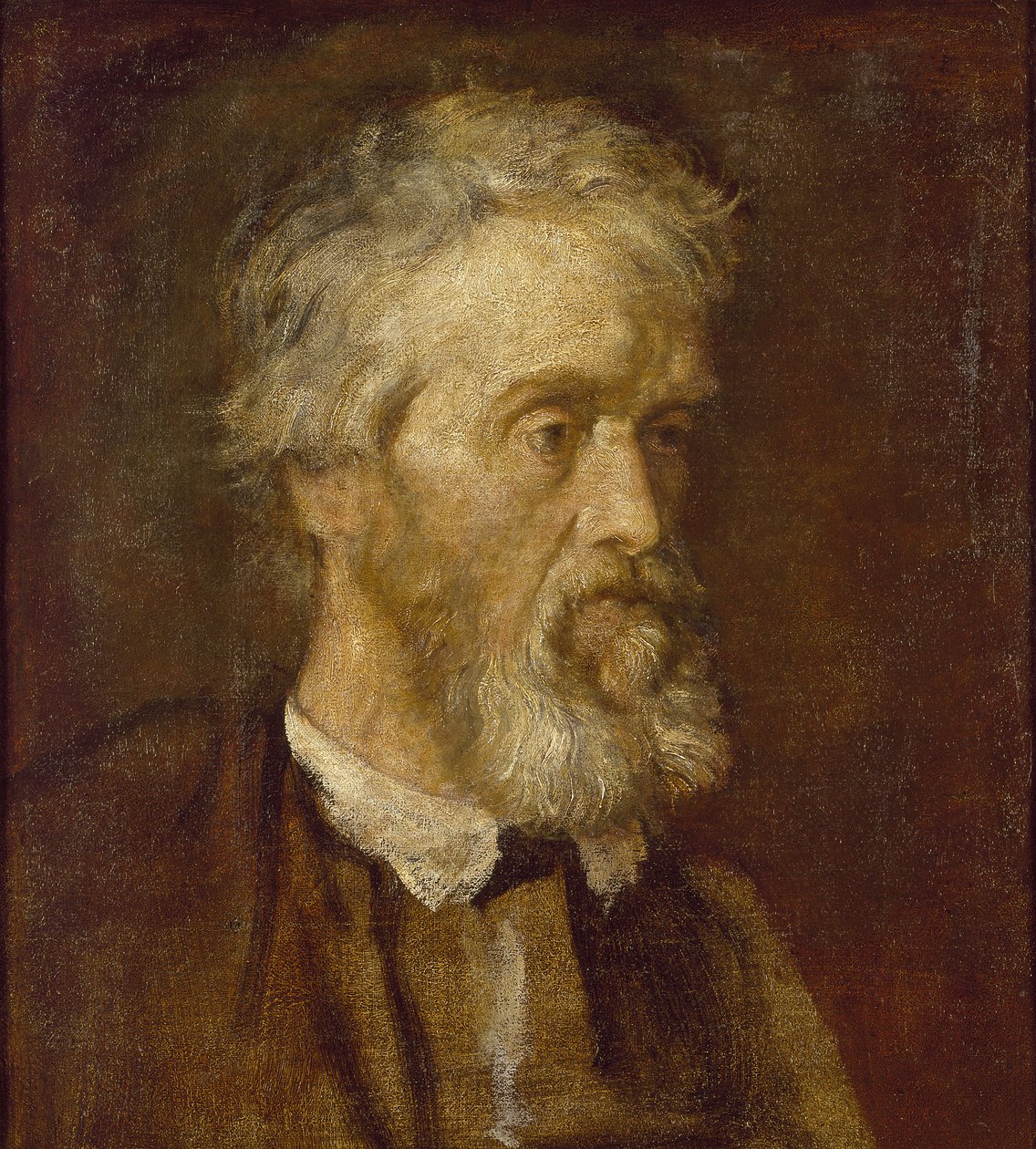 Portræt af Thomas Carlyle, 1800-tallet af George Frederick Watts