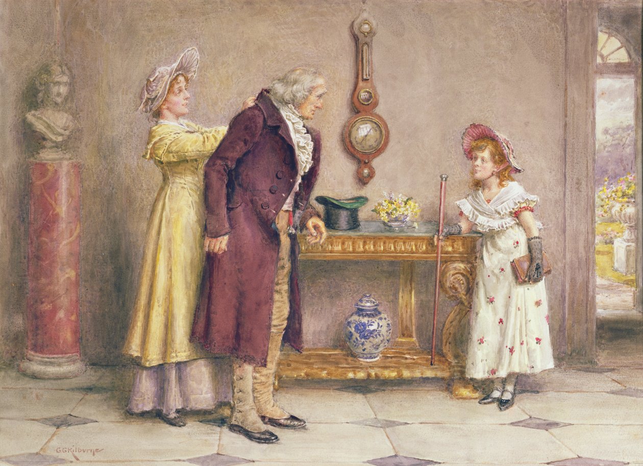 Søndag morgen af George Goodwin Kilburne