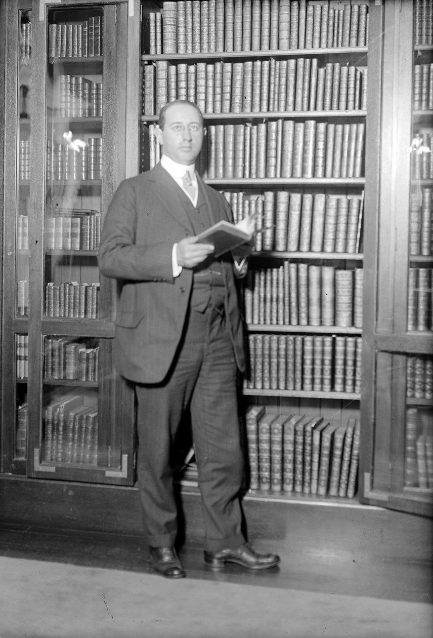 A.S.W. Rosenbach, ca. 1920 af George Grantham Bain