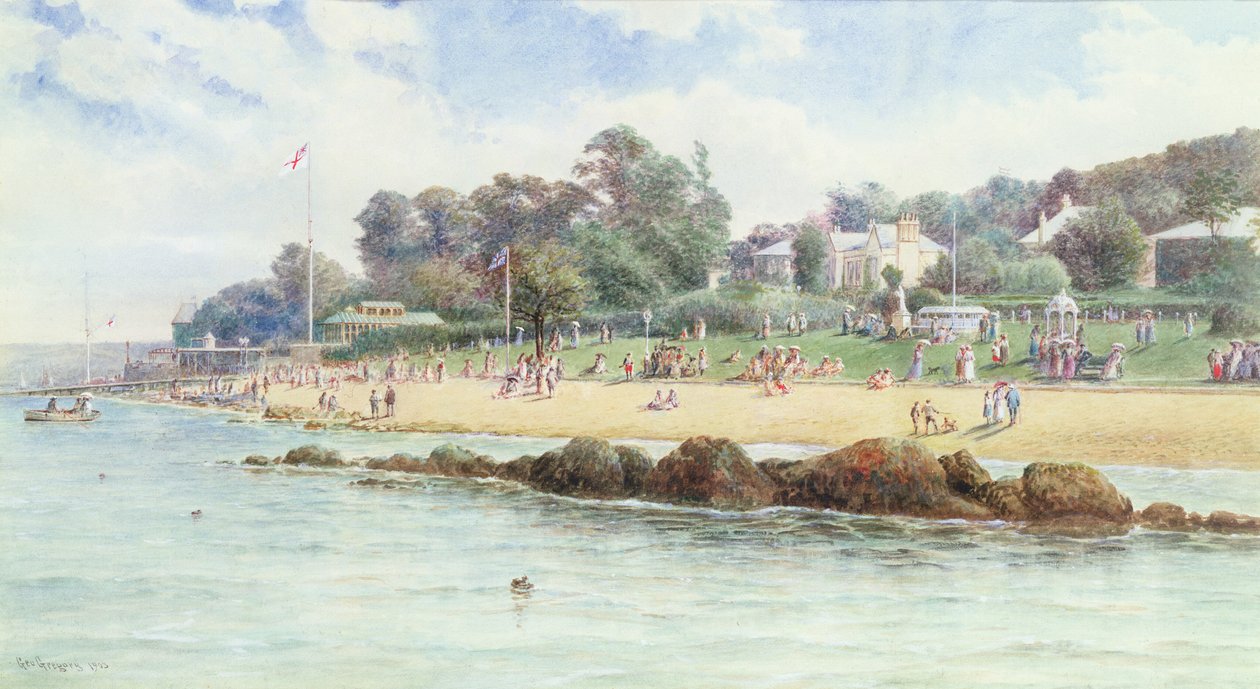 Cowes, Isle of Wight, 1903 af George Gregory