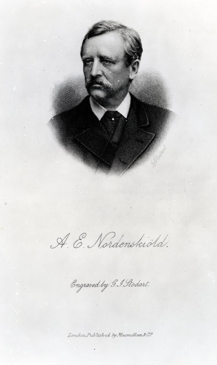 Adolf Erik Nordenskiold, 1880 af George J. Stodart