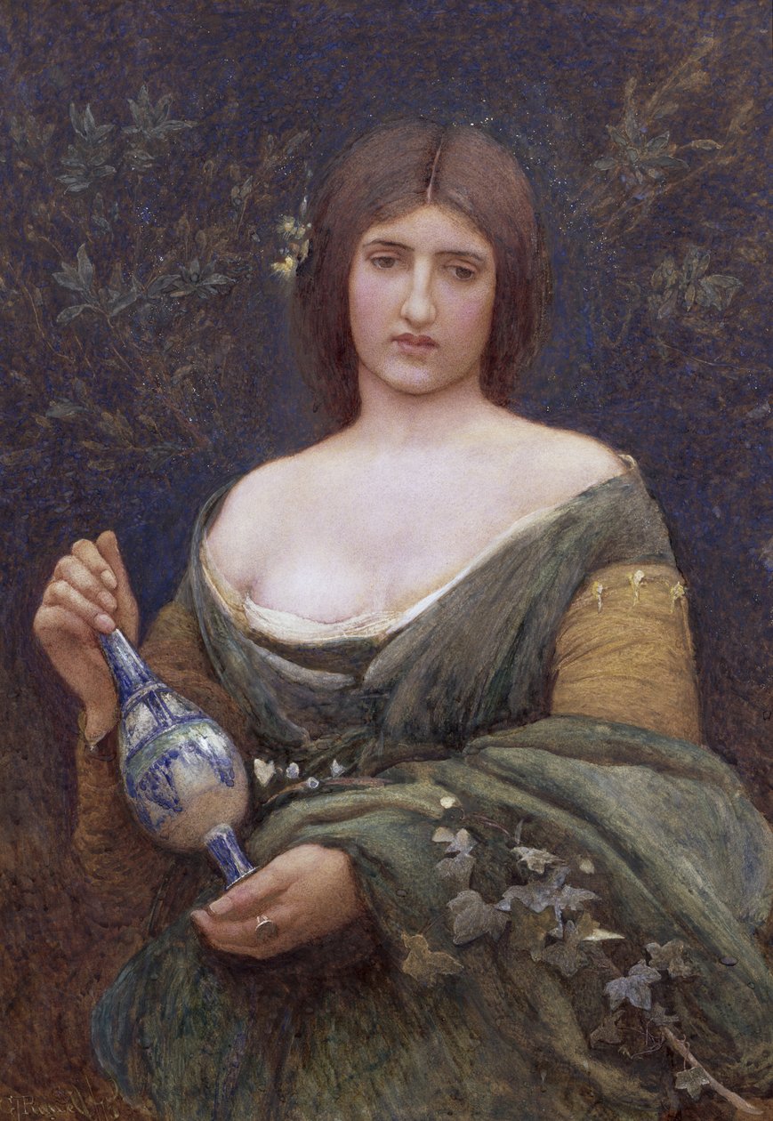 Sød melankoli, 1875 af George John Pinwell