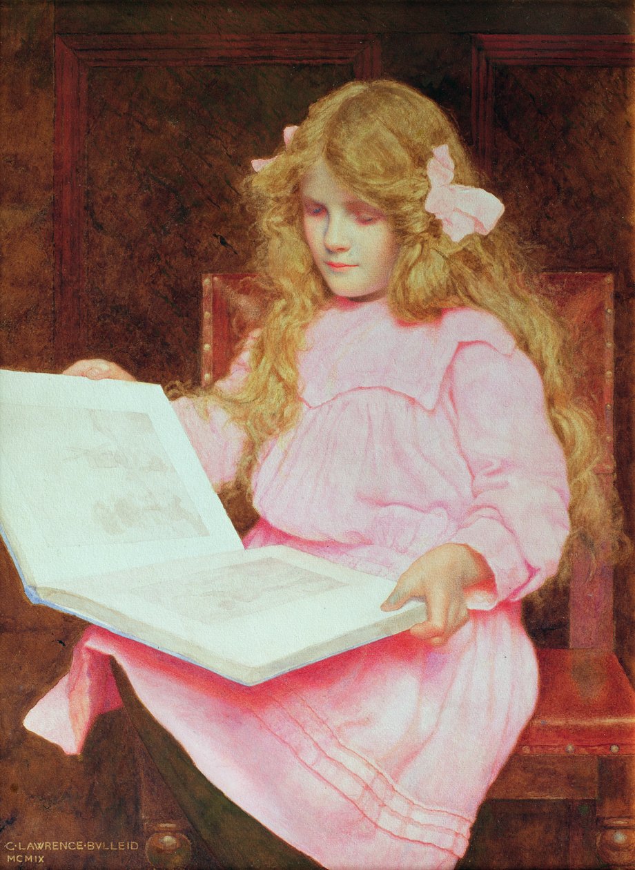 Billedbog, 1909 (wc og blyant på papir) af George Lawrence Bulleid