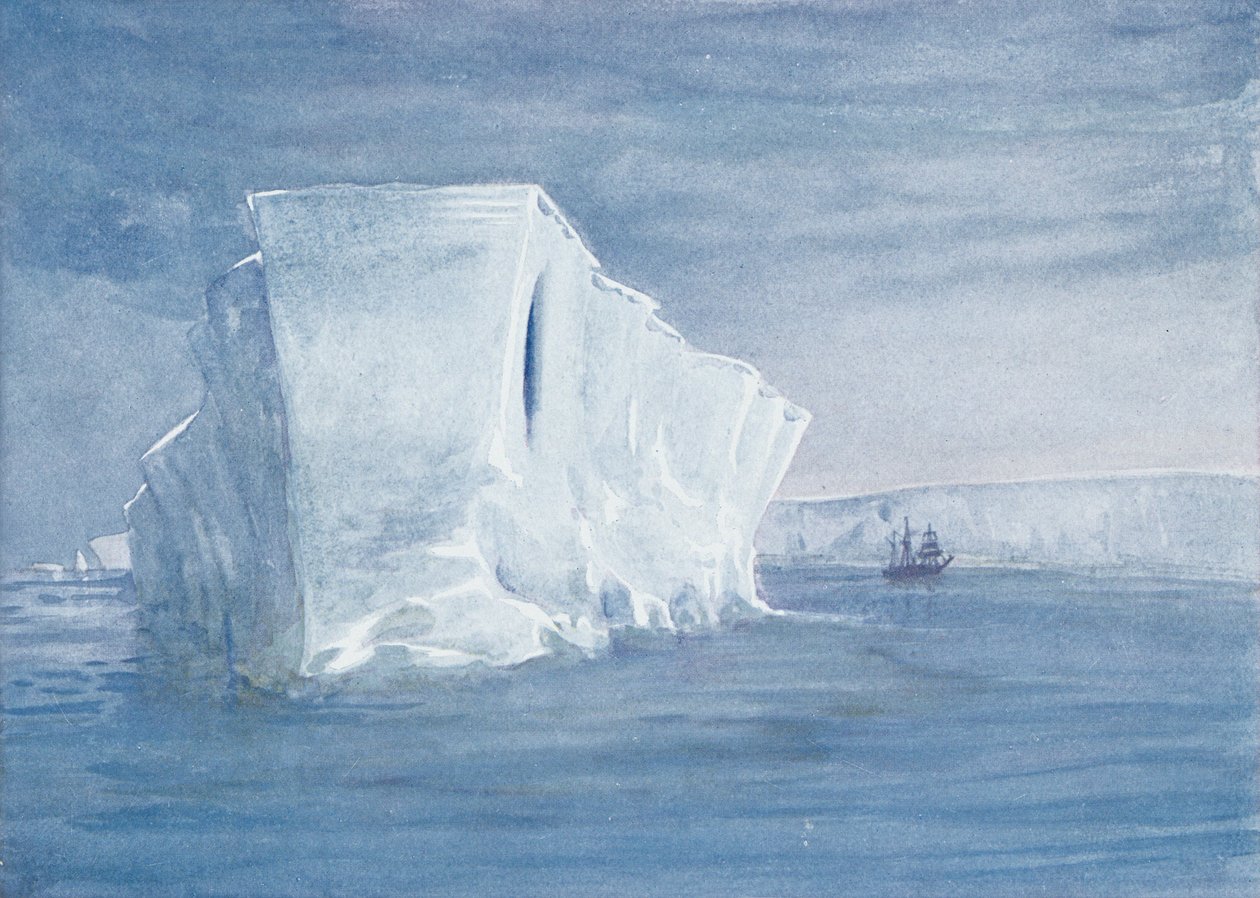 Et isbjerg, illustration fra 