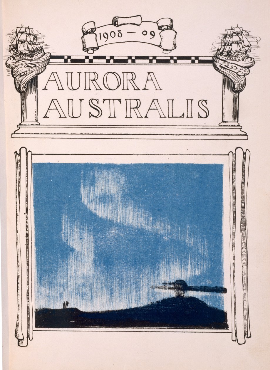 Frontispice til "Aurora Australis", 1908-09 af George Marston