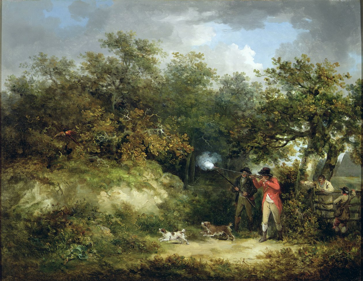 Fasanskydning af George Morland