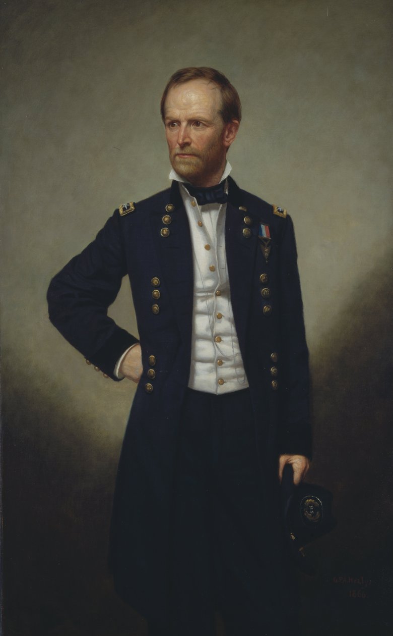 William T. Sherman af George Peter Alexander Healy