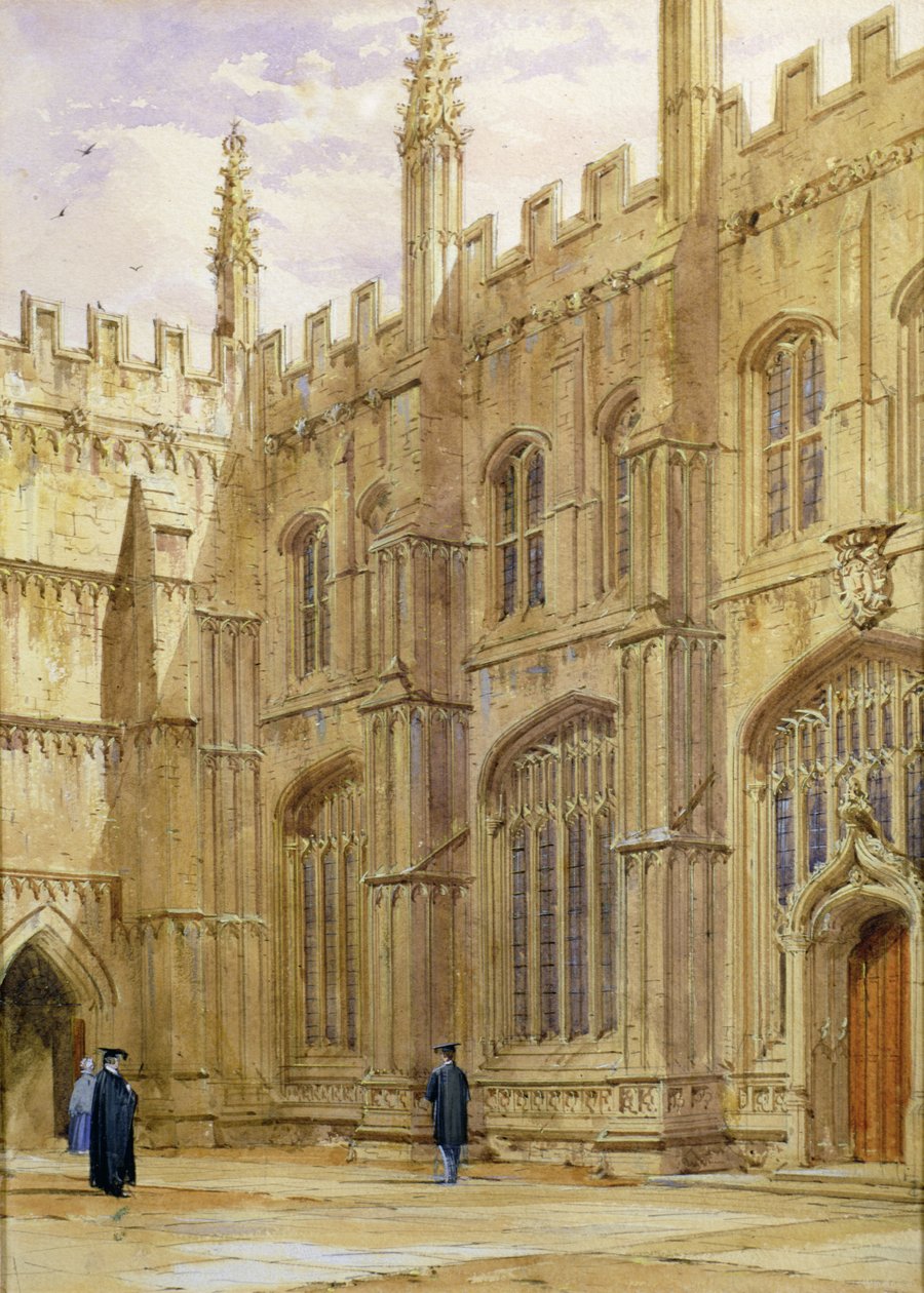 Rugbyskole, 1851 af George Pyne