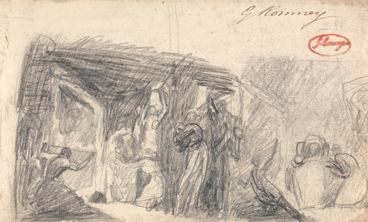 Menneskets fødsel af George Romney
