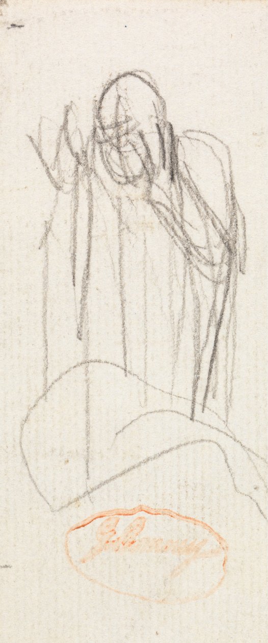 Figurstudie 1 af George Romney