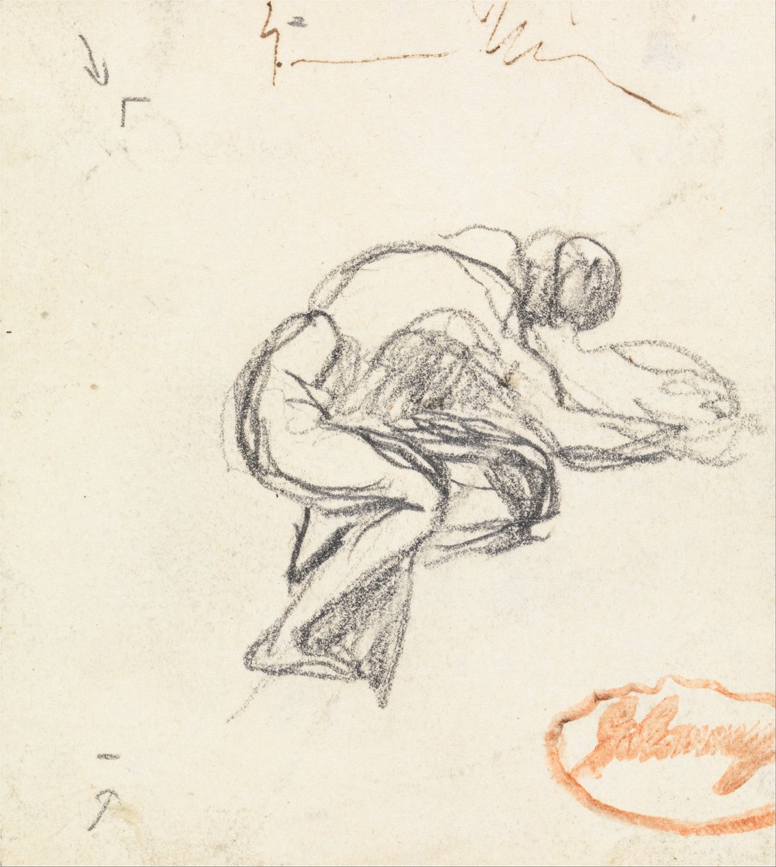Figur Undersøgelse 3 af George Romney
