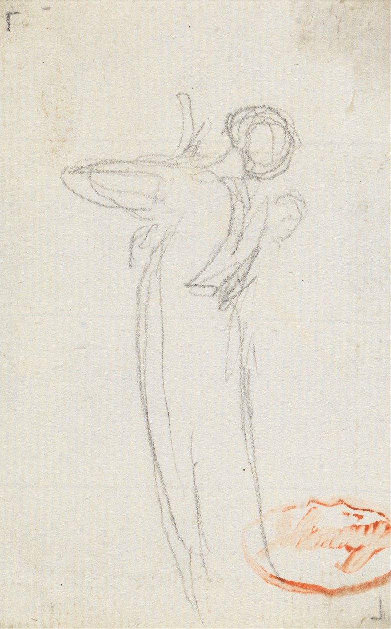 Figur Studie elleve af George Romney