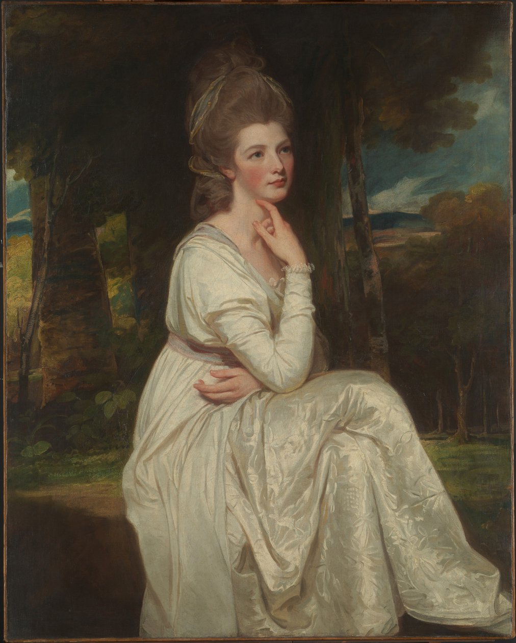 Lady Elizabeth Hamilton (1753–1797), grevinde af Derby af George Romney