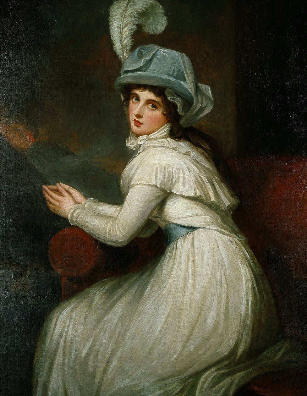 Lady Hamilton af George Romney