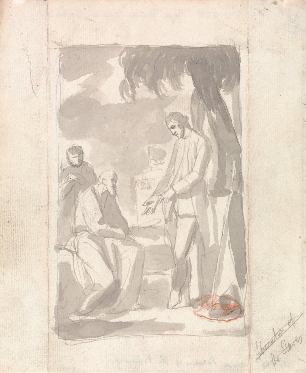 Major Pierson og Brahman af George Romney