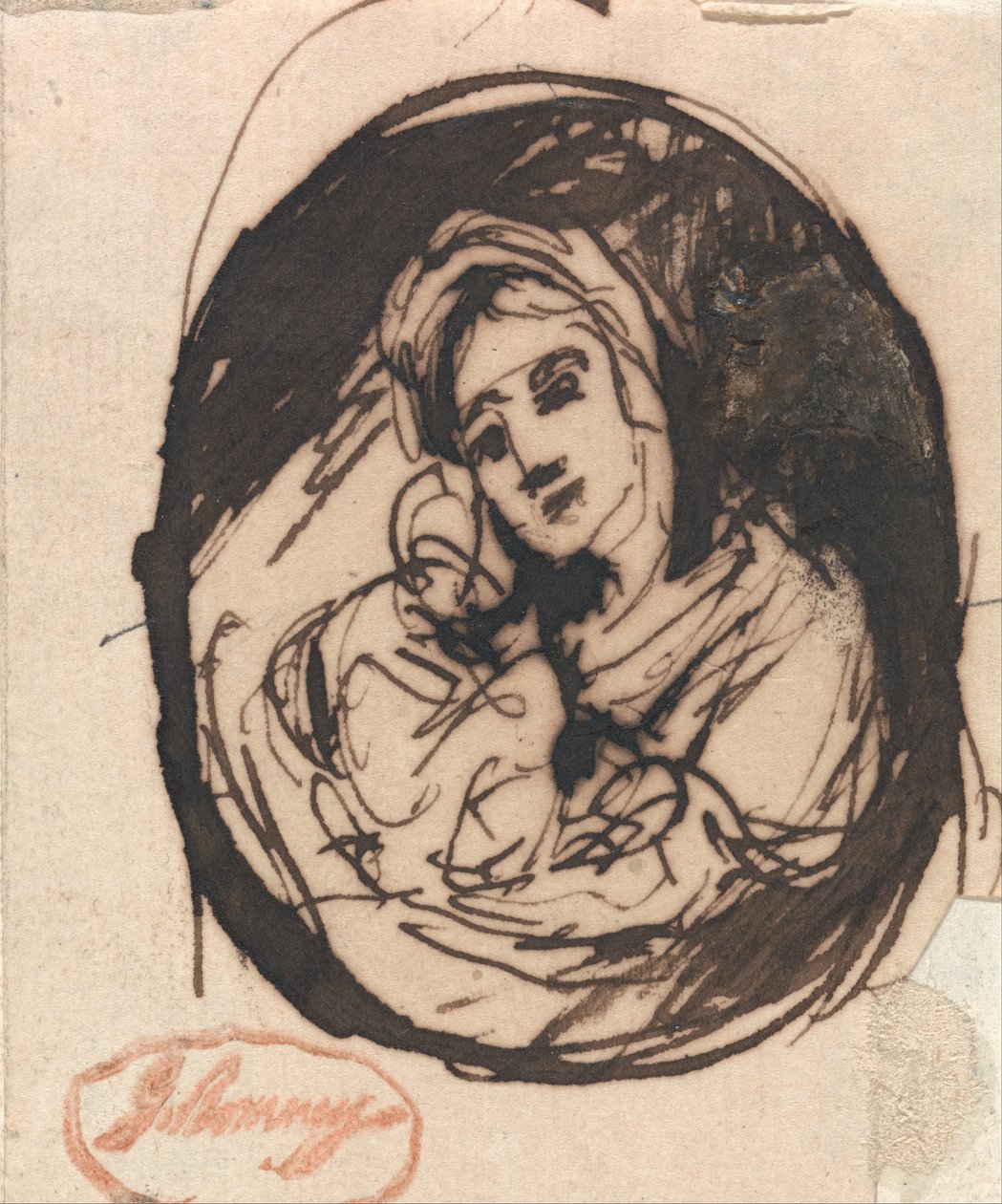 Mor og barn af George Romney