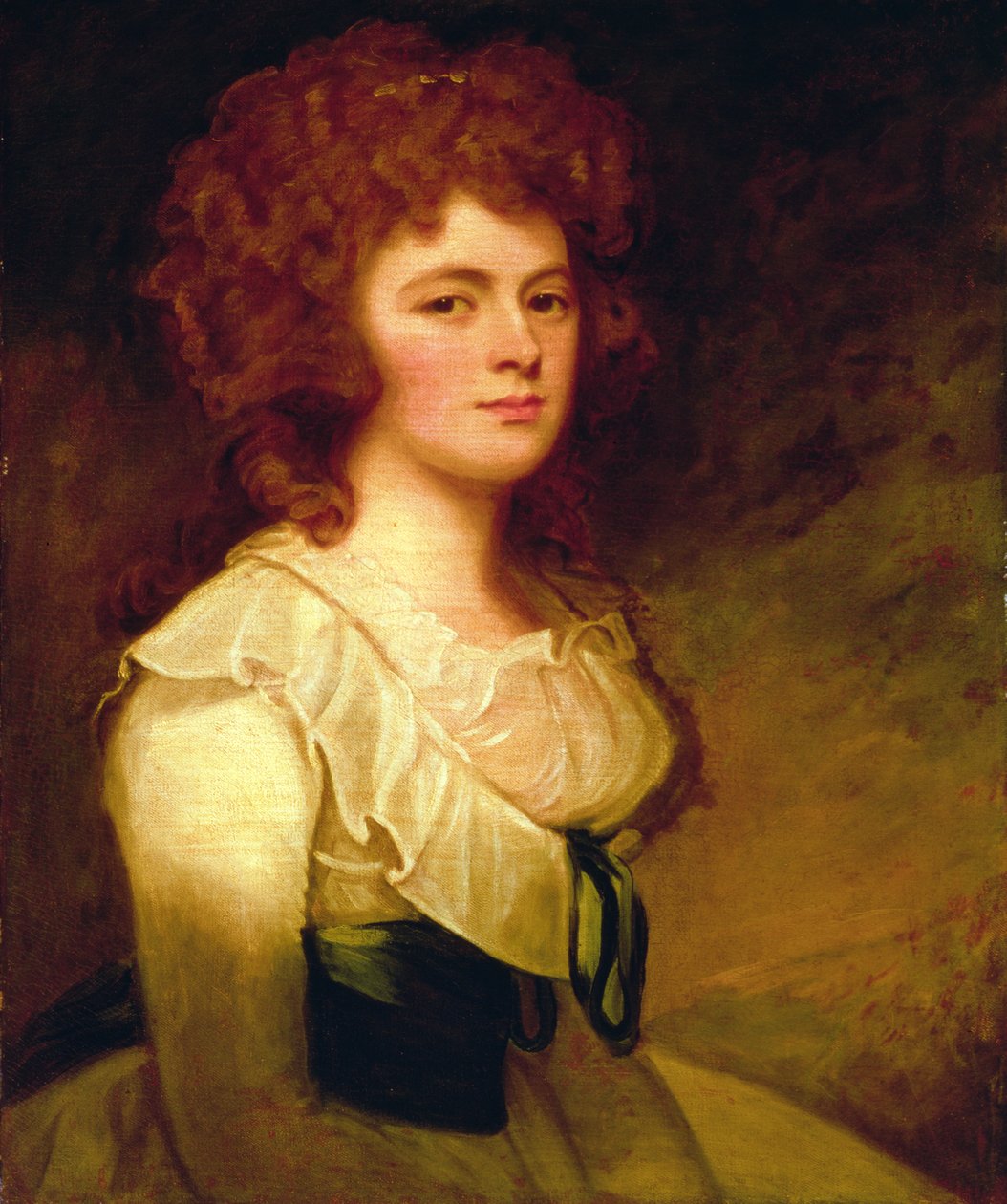 Portræt af Catherine Chichester af George Romney