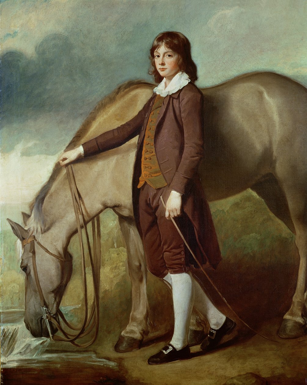 Portræt af John Walter Tempest af George Romney
