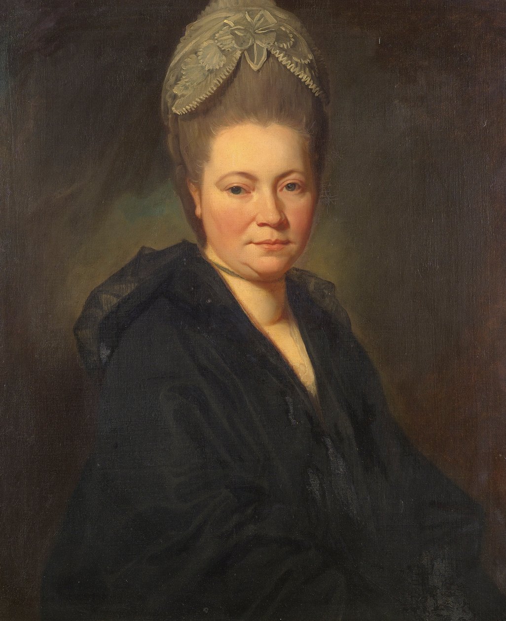 Portræt af fru Marie-Jean Gomm. af George Romney