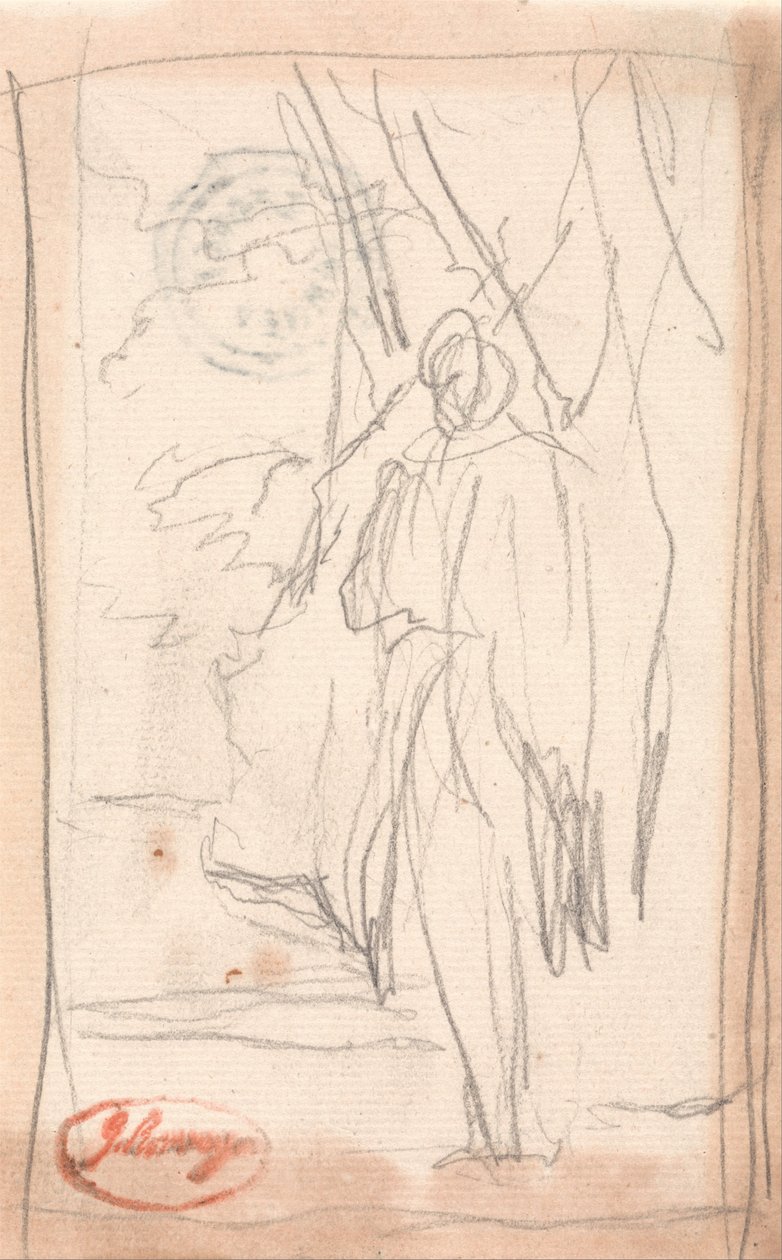 Stående figur af George Romney