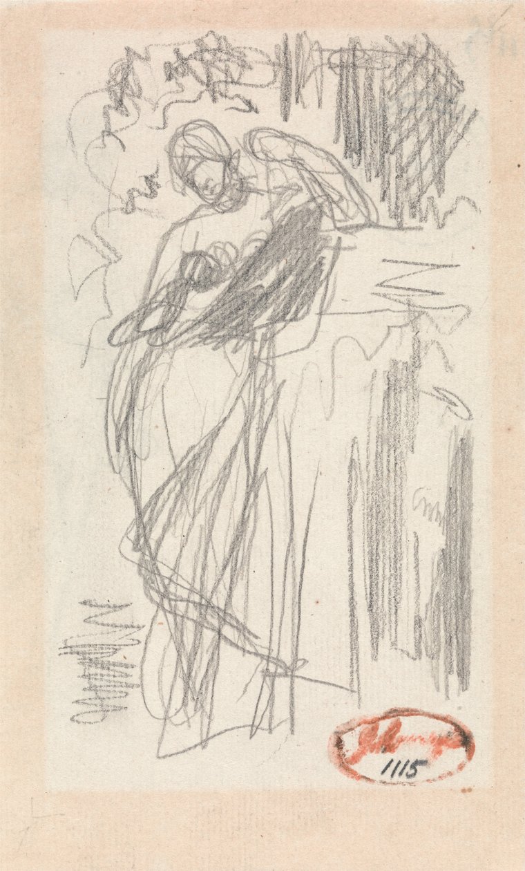 Stående kvinde af George Romney
