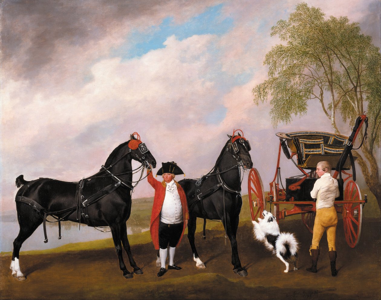 Prinsen af Wales Phaeton af George Stubbs