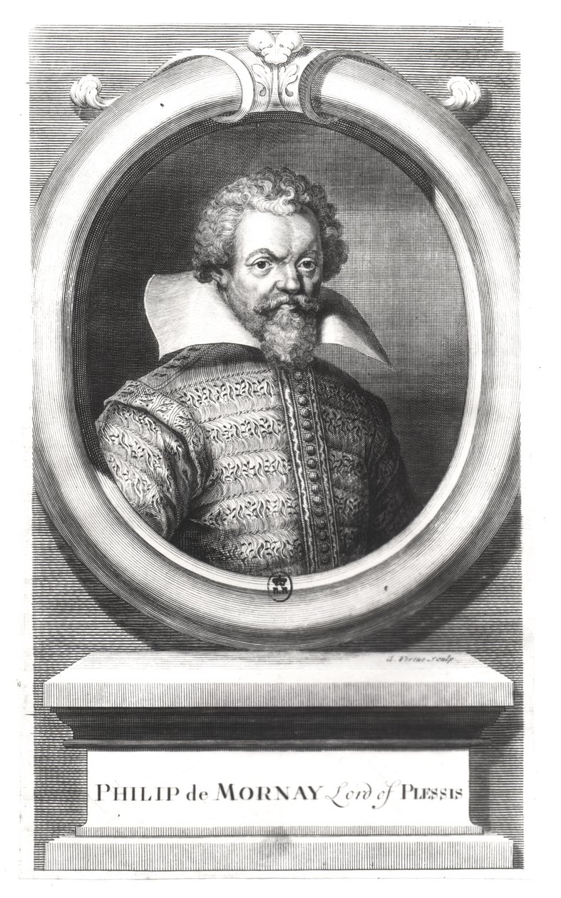 Philip de Mornay, greve af Plessis (1549-1623) af George Vertue
