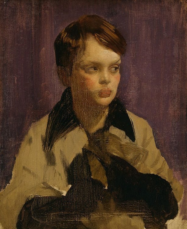 Portræt af Maurice Lambert af George Washington Lambert