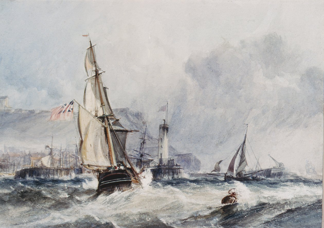 Udsigt over Whitby af George the Elder Chambers