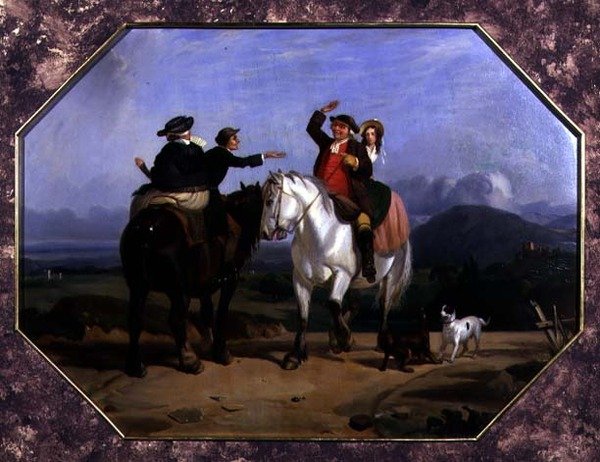 Det glade møde af George (after) Morland