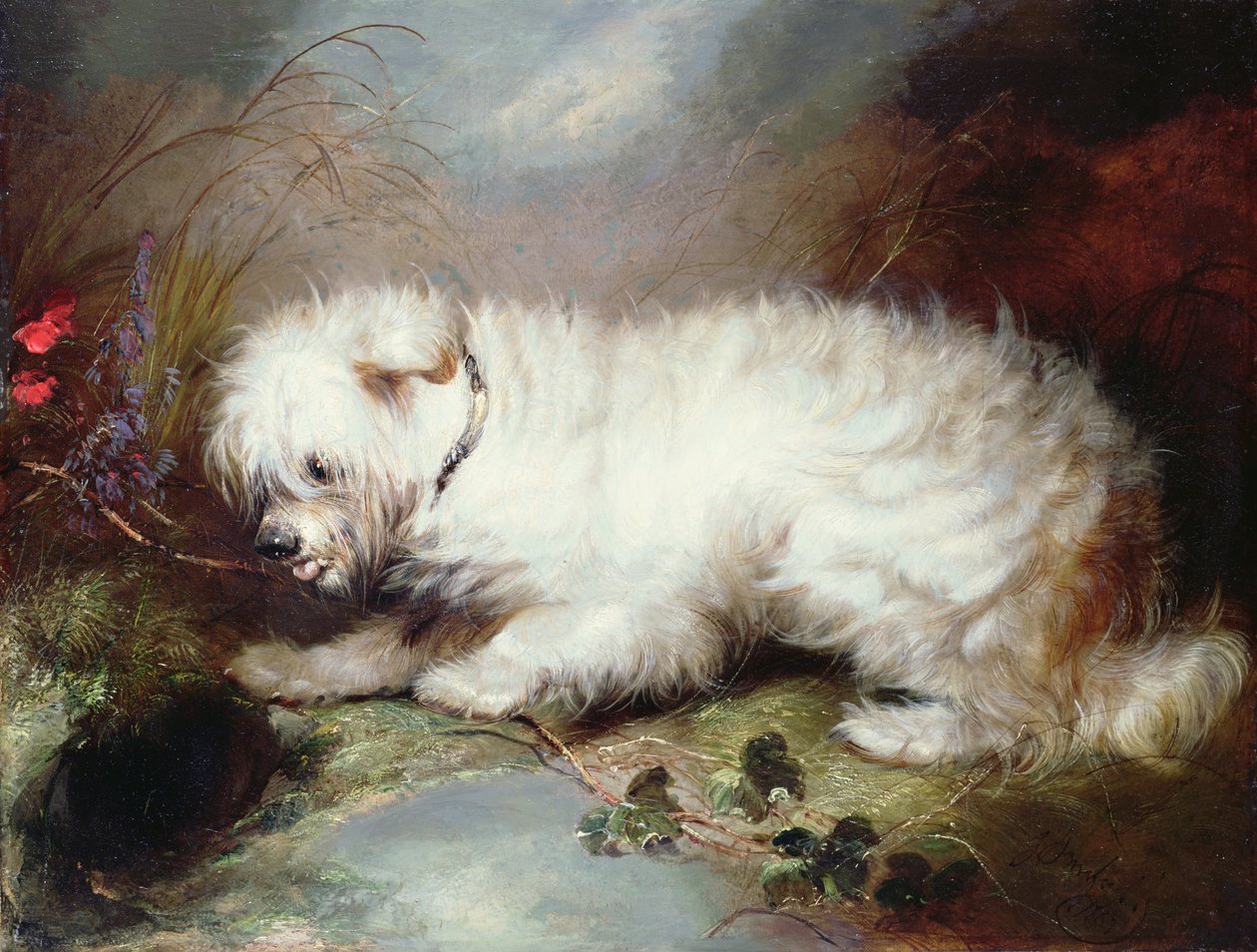 På vagt, 1867 af George Armfield