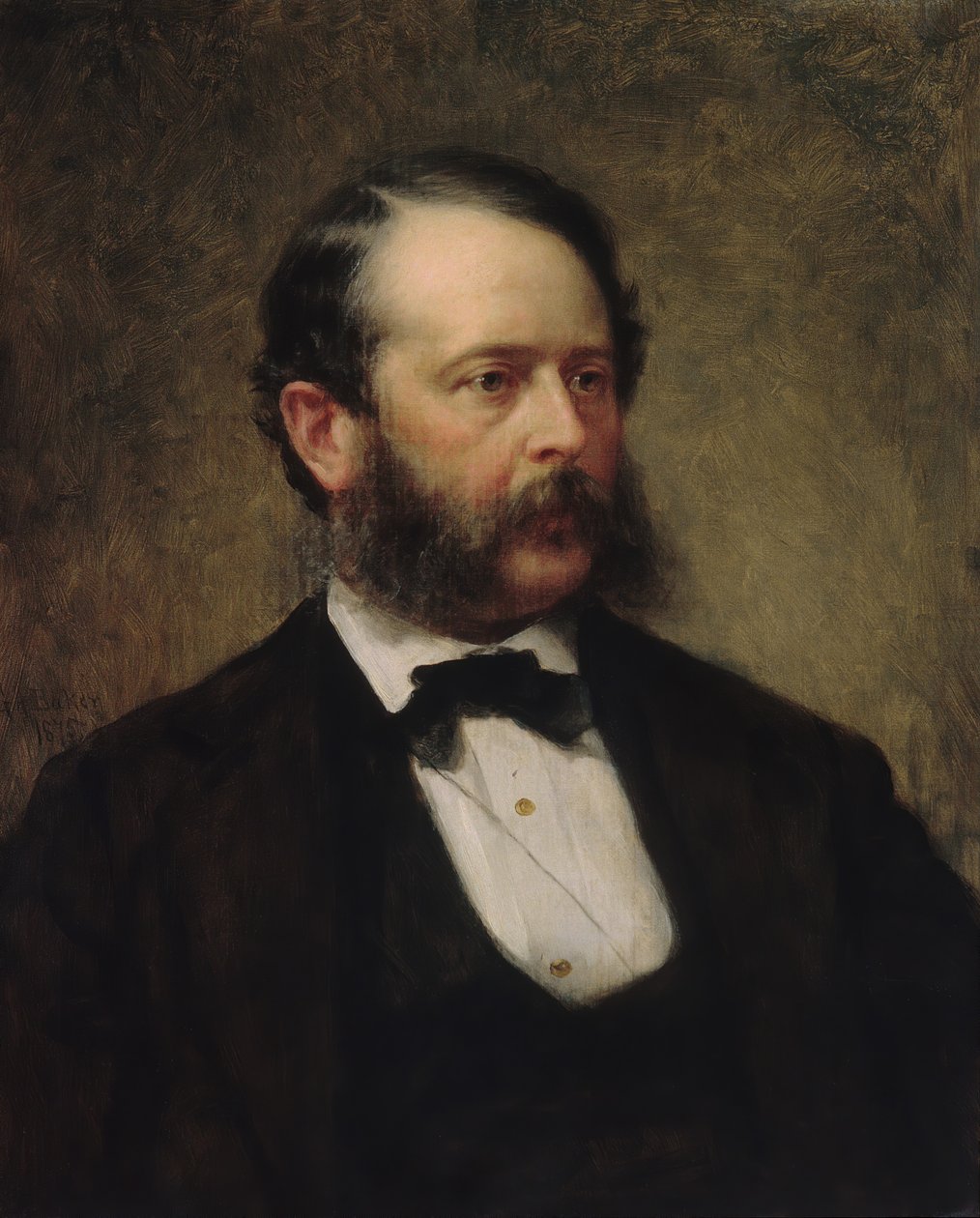 John F. Kensett, 1875. af George Augustus Baker