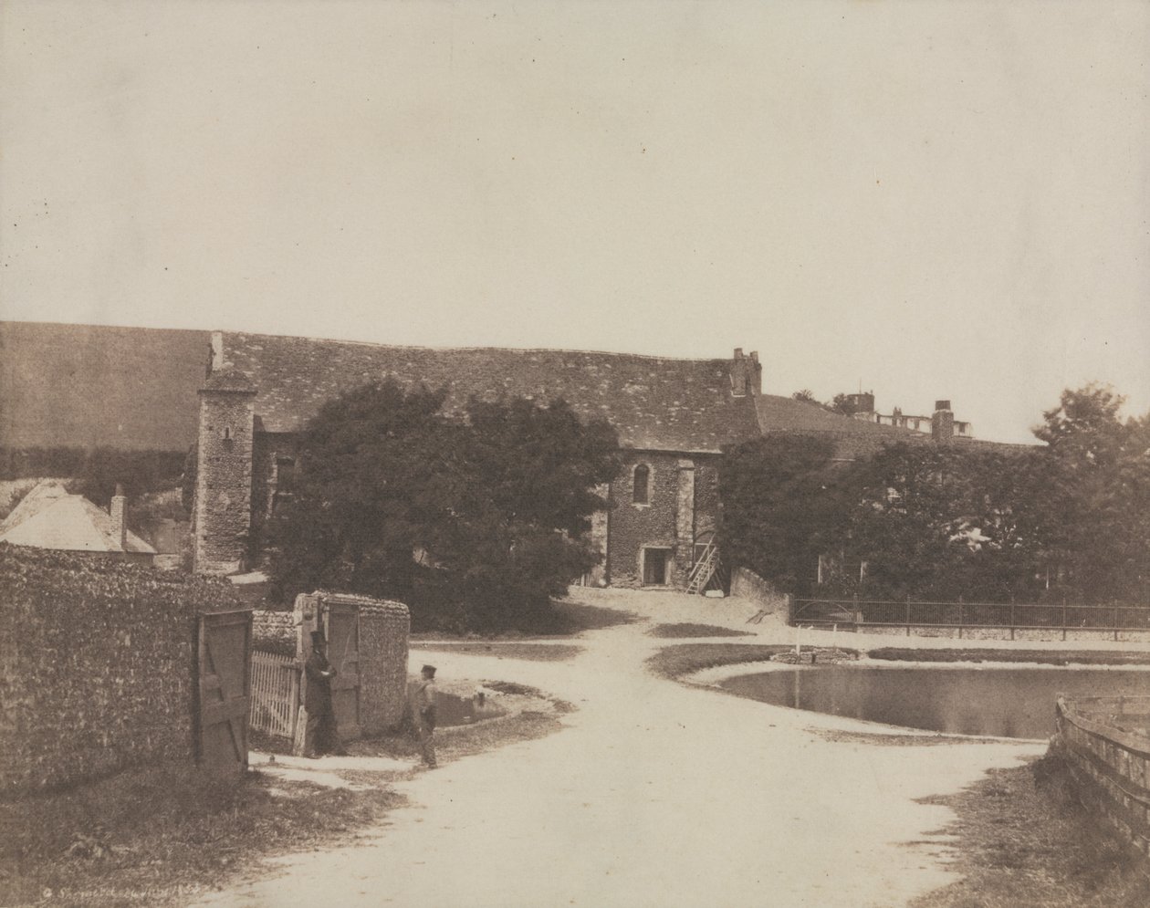 A Priory, Lyminge af George B. Shepherd