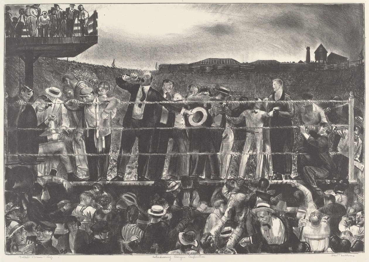 Introduktion til Georges Carpentier af George Bellows